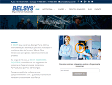 Tablet Screenshot of belsys.com.br